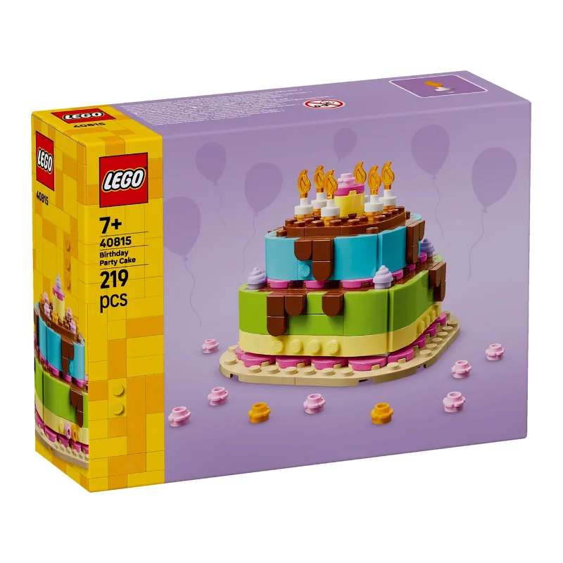 LEGO Seasons & Occasions – Verjaardagstaart 40815 LEGO Seasons & Occasions – Verjaardagstaart 40815