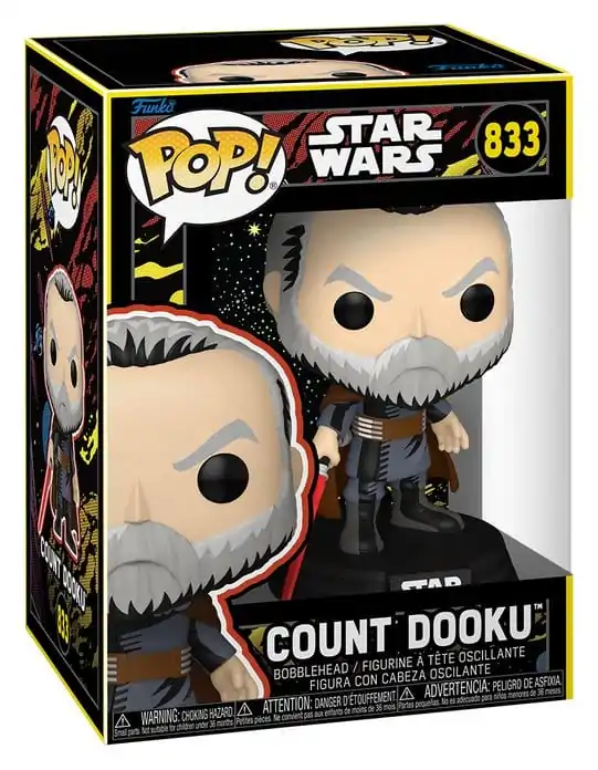 Funko POP 90326 Star Wars – Count Dooku (Retro) 833