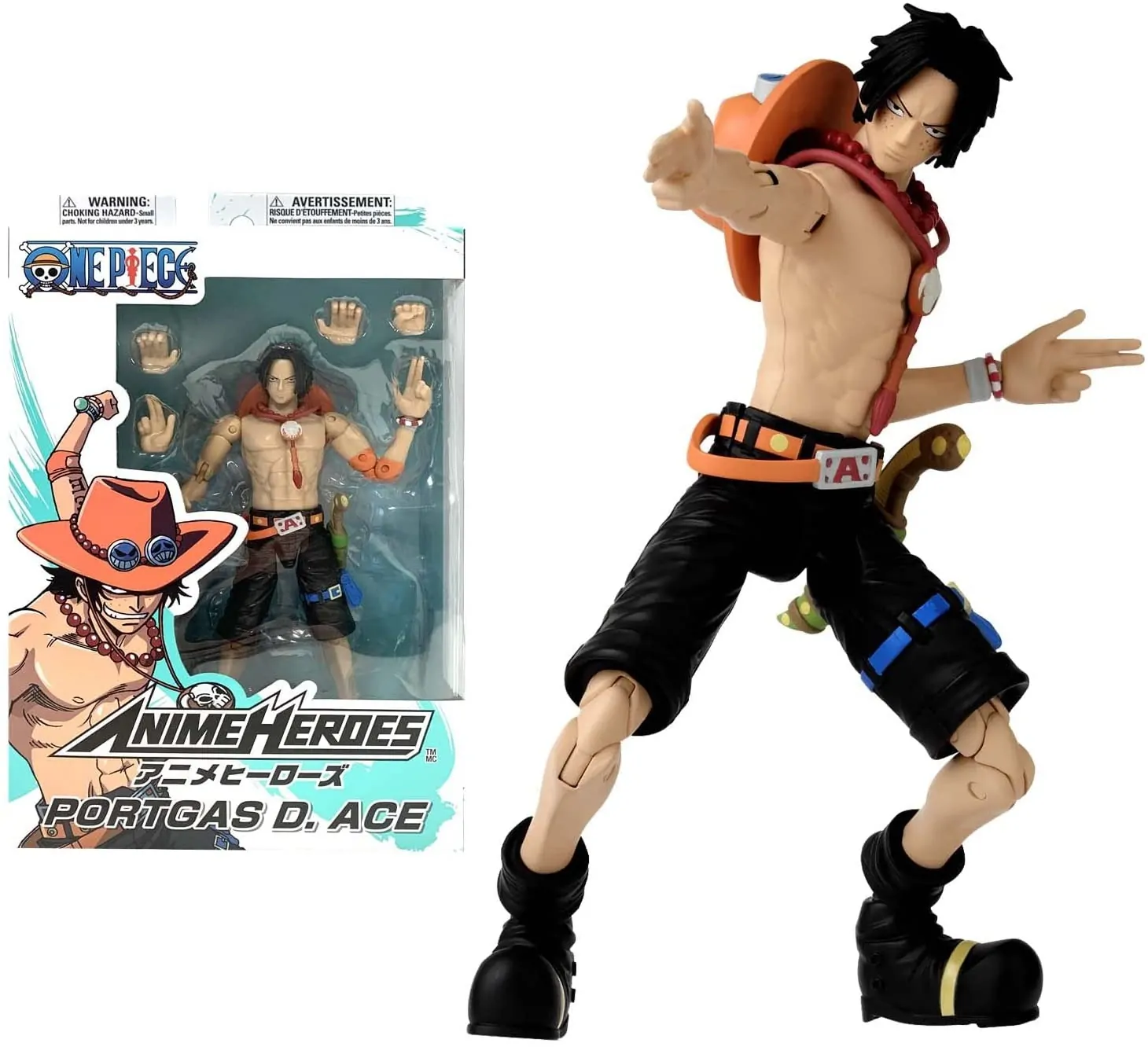 Bandai Anime Heroes – One Piece – Portgas D. Ace