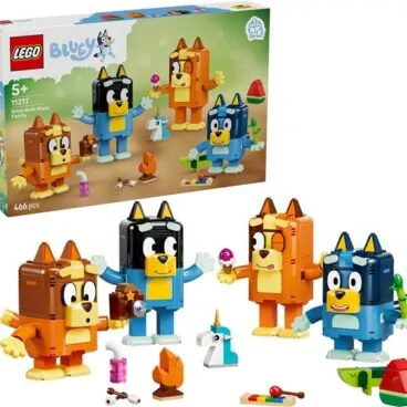LEGO Bluey – Bouwbare figuren van Bluey en haar familie – 11217