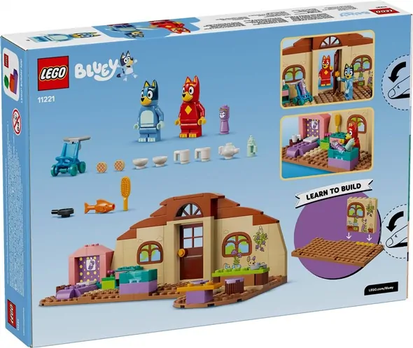 LEGO Bluey – School met Rusty en Bluey – 11221