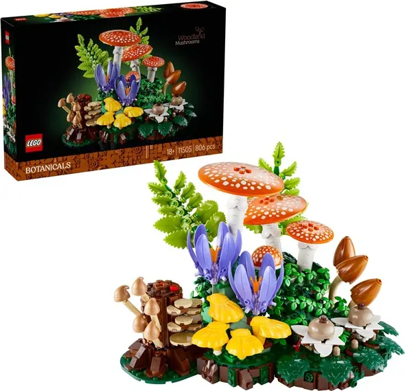 LEGO Botanicals – Bospaddenstoelen – 11505