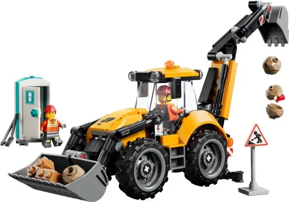 LEGO City – Gele graaflaadmachine – 60480