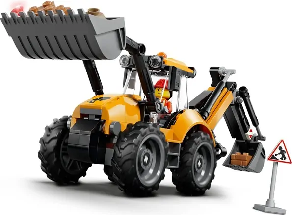 LEGO City – Gele graaflaadmachine – 60480