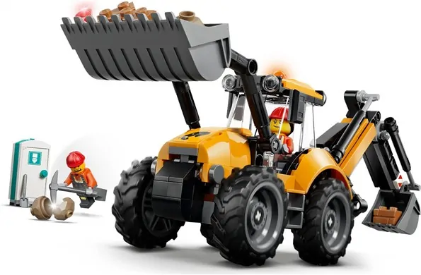 LEGO City – Gele graaflaadmachine – 60480