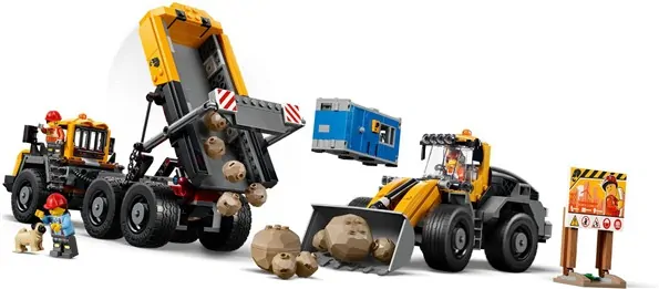 LEGO City – Kiepwagen en voorlader – 60494