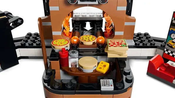 LEGO City – Pizzacentrale met voertuigen – 60496