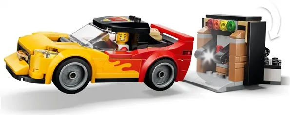 LEGO City – Pizzacentrale met voertuigen – 60496