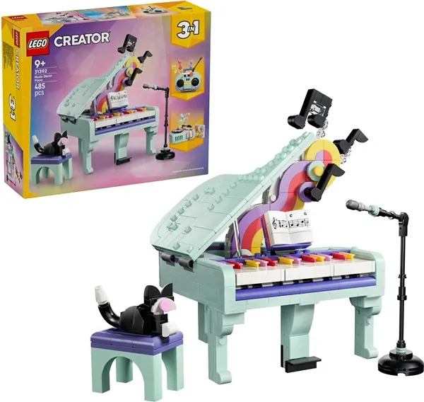 LEGO Creator - Piano met kat - 31392