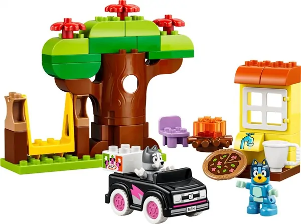 LEGO DUPLO – Pizzameisjes met Muffin en Bluey – 10469
