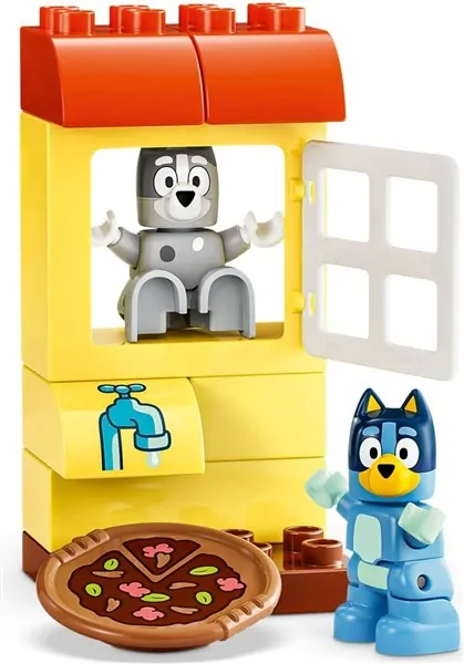 LEGO DUPLO – Pizzameisjes met Muffin en Bluey – 10469