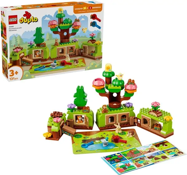 LEGO DUPLO – Ontdekkingsbos met wilde dieren – 10480