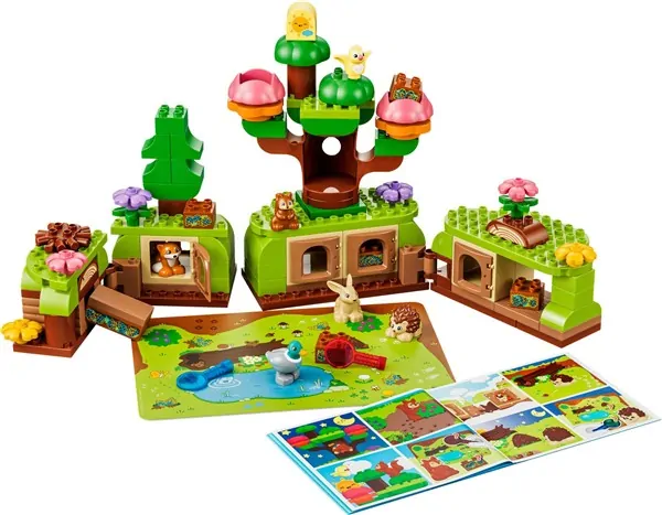 LEGO DUPLO – Ontdekkingsbos met wilde dieren – 10480