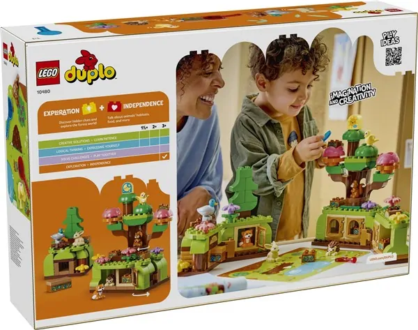 LEGO DUPLO – Ontdekkingsbos met wilde dieren – 10480