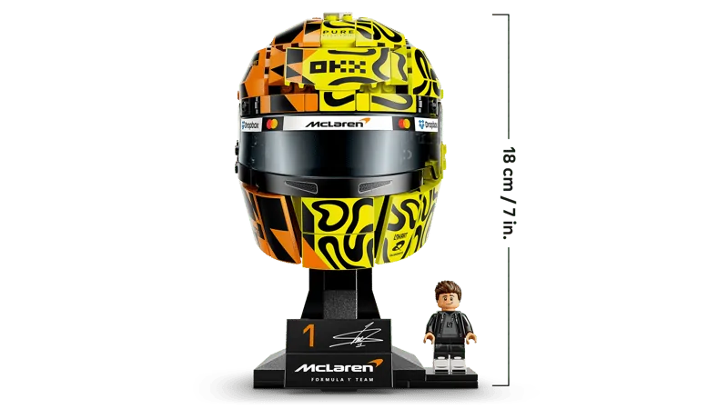 LEGO Editions McLaren Mastercard Helm – Lando Norris 43023