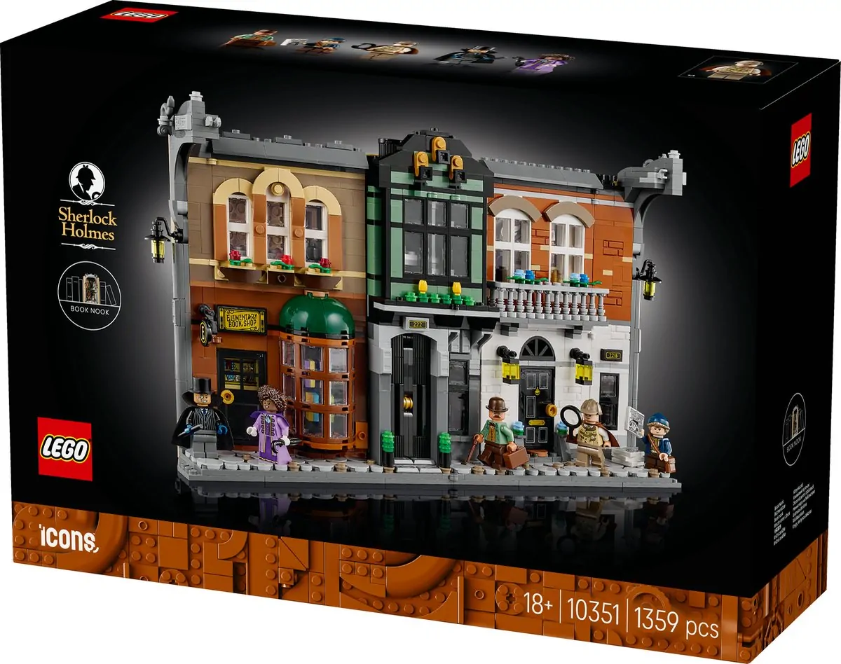 LEGO Icons – Boekensteun: Sherlock Holmes – 10351