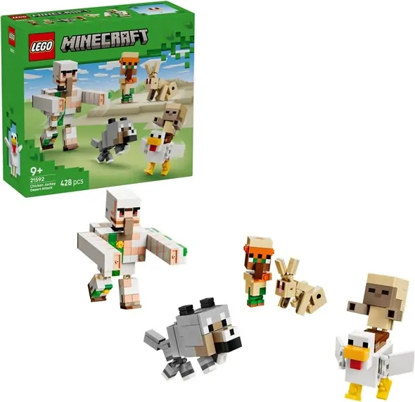 LEGO Minecraft – Kipberijder woestijnaanval – 21592
