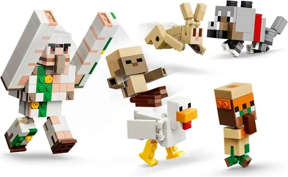 LEGO Minecraft – Kipberijder woestijnaanval – 21592