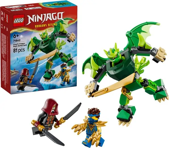 LEGO Ninjago – Lloyds drakenmecha strijdpakket – 71862