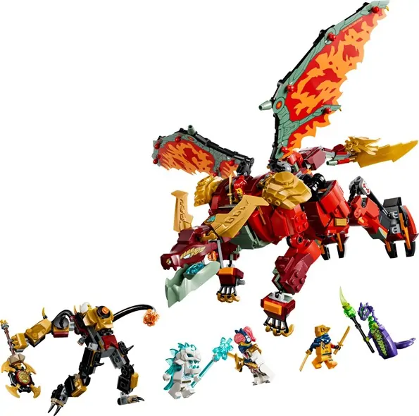 LEGO Ninjago – Wyldfyre’s transformerende drakenmecha – 71868 LEGO Ninjago – Wyldfyre’s transformerende drakenmecha – 71868
