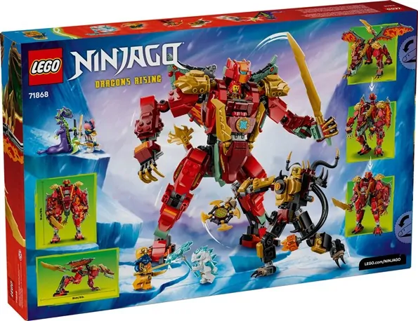 LEGO Ninjago – Wyldfyre’s transformerende drakenmecha – 71868 LEGO Ninjago – Wyldfyre’s transformerende drakenmecha – 71868