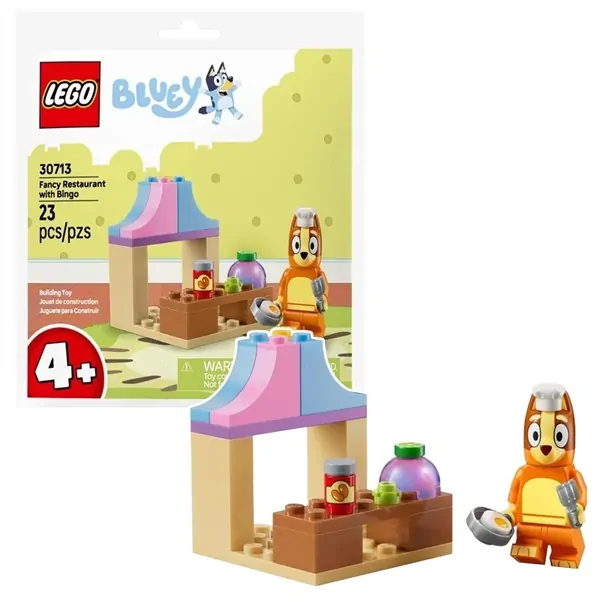 LEGO Recruitment bag Bluey – Chic restaurant met Bingo 30713