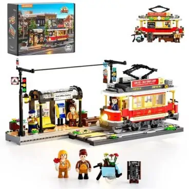 Lumibricks 15006 – Historische tram & station met LED-verlichting