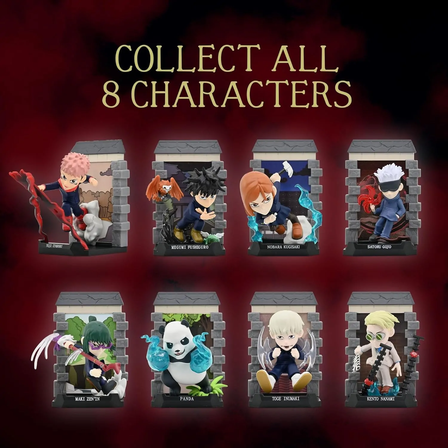 YUME Jujutsu Kaisen – Mystery Capsules assorti Figures 9.5cm
